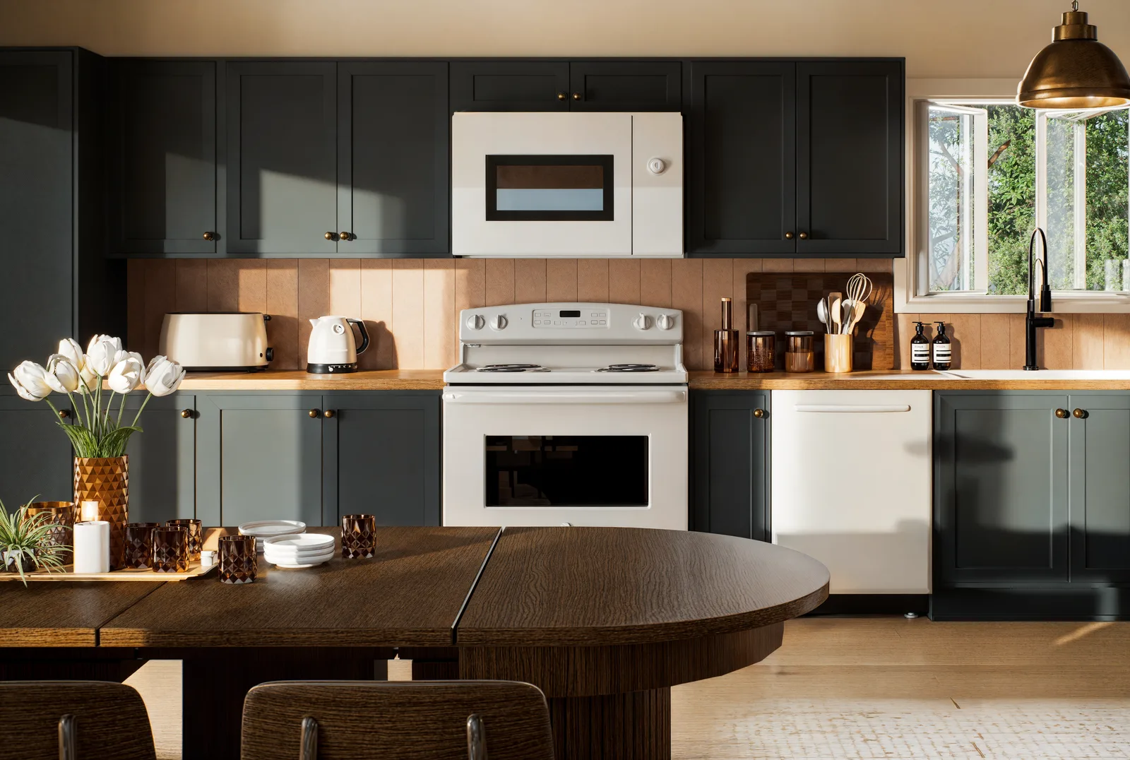 Rendering of the Gran Torino kitchen