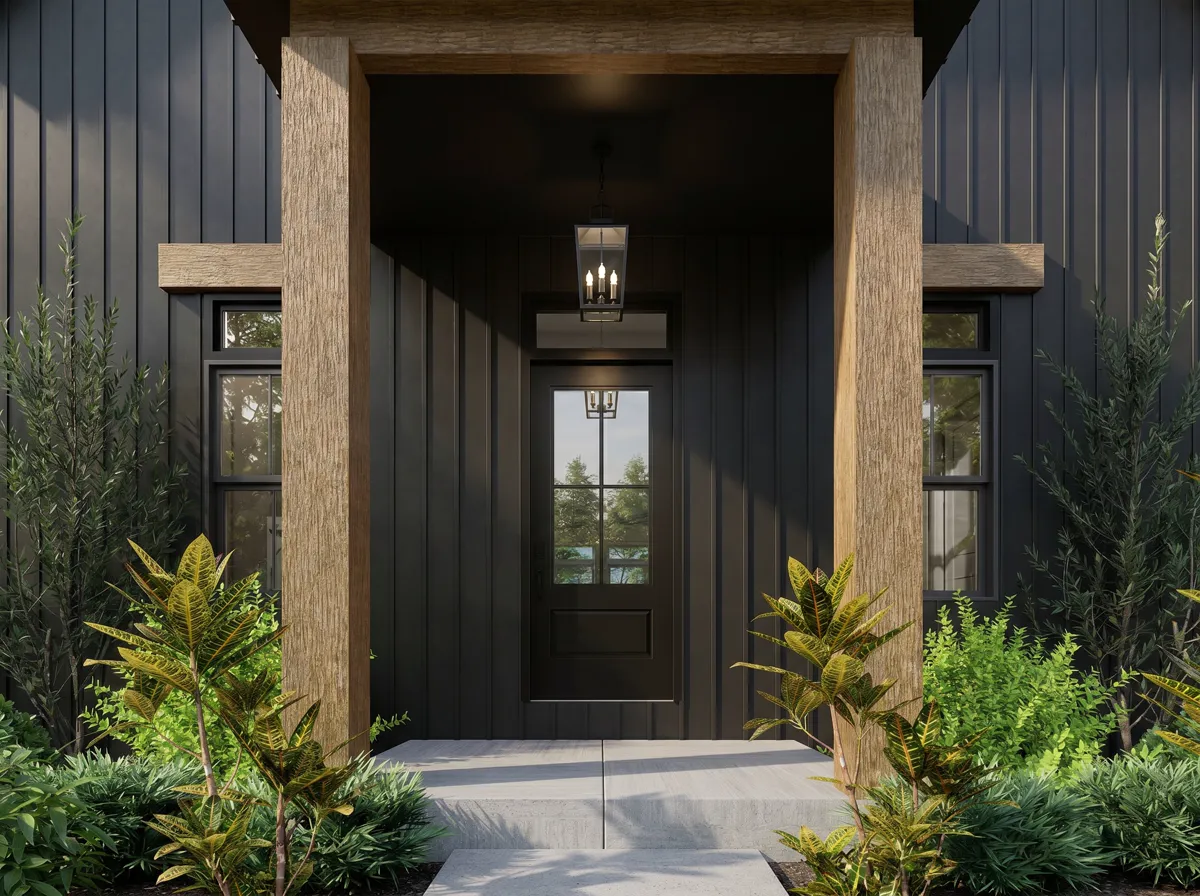 Wisconsin Wellness Cabin: the front door