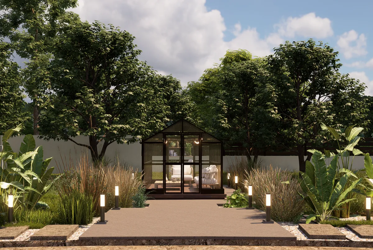 Puerto Rico Micro Resort: glass garden suite