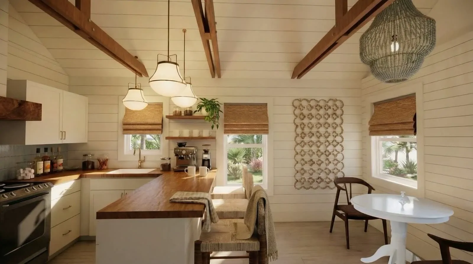 Completed kitchen, designed by Studio Host