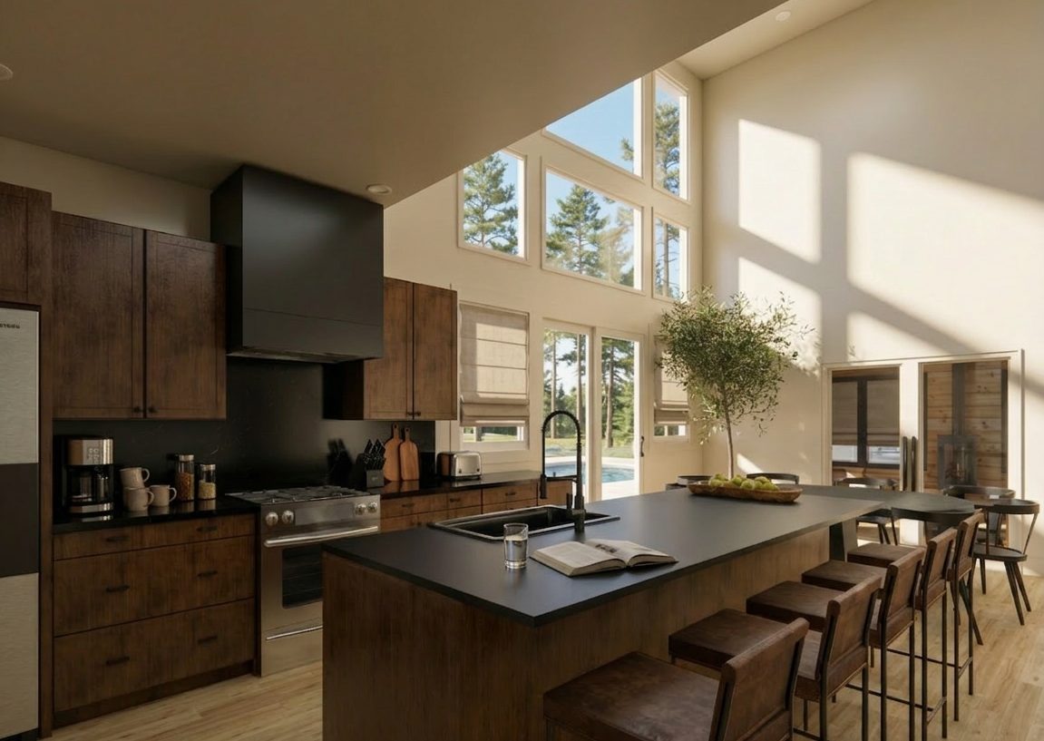 Traverse City lake house: 11 bedroom 1e